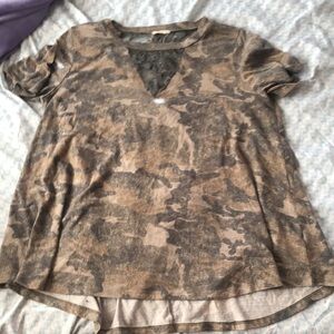 Camouflage Women's Top